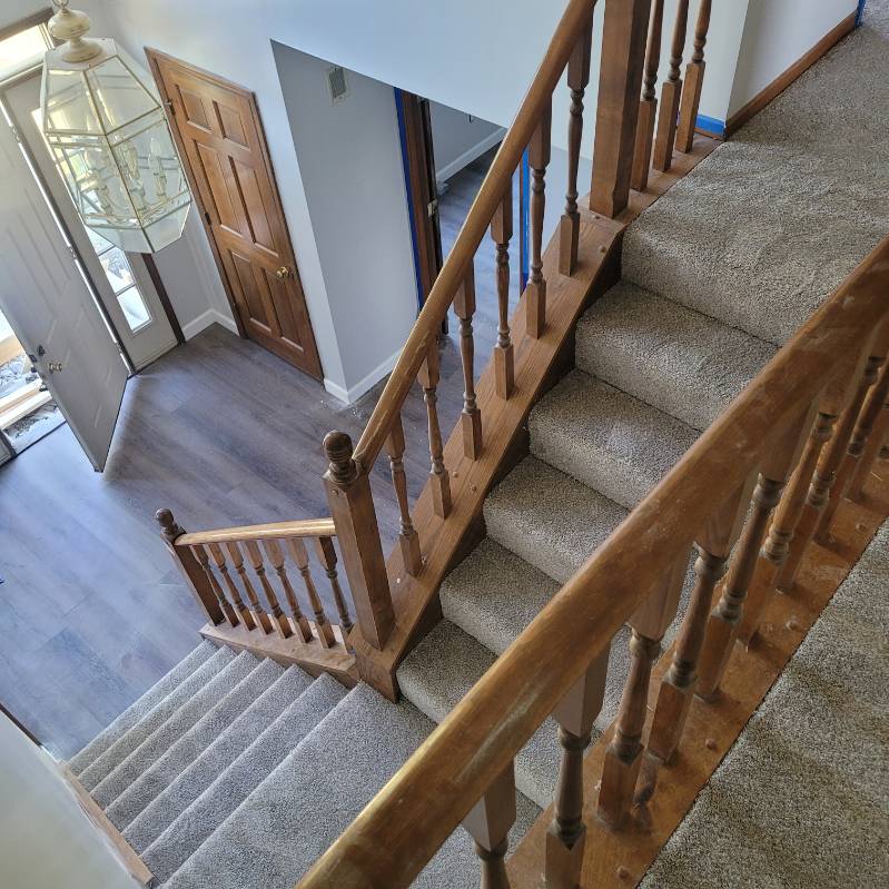 Vinyl Flooring Project
